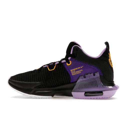 Кроссы Nike LeBron Witness 7 Lakers - мужская сетка размеров