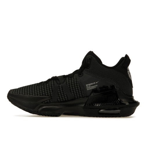 Кроссы Nike LeBron Witness 7 Black Anthracite - мужская сетка размеров