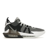 Nike LeBron Witness 7 White Black Metallic Silver