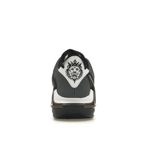 Nike LeBron Witness 7 White Black - мужская сетка размеров