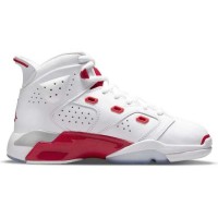 Подростковые Jordan 6-17-23 White Red (GS)
