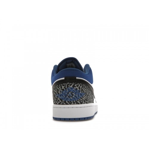 Кроссы Jordan 1 Low SE True Blue - мужская сетка размеров