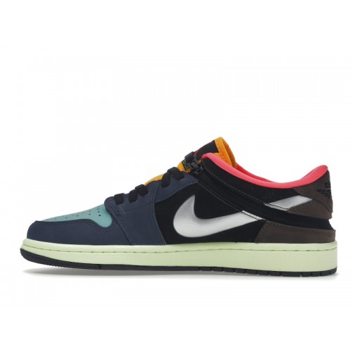 Кроссы Jordan 1 Low FlyEase Bio Hack - мужская сетка размеров