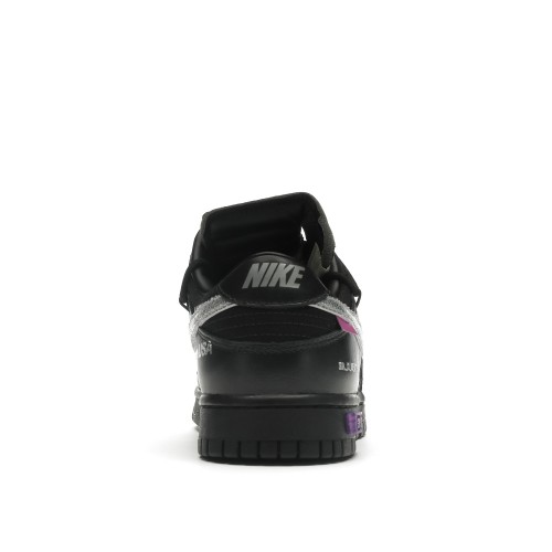 Кроссы Nike Dunk Low Off-White Lot 50 - мужская сетка размеров