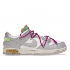 Кроссовки Nike Dunk Low Off-White Lot 21