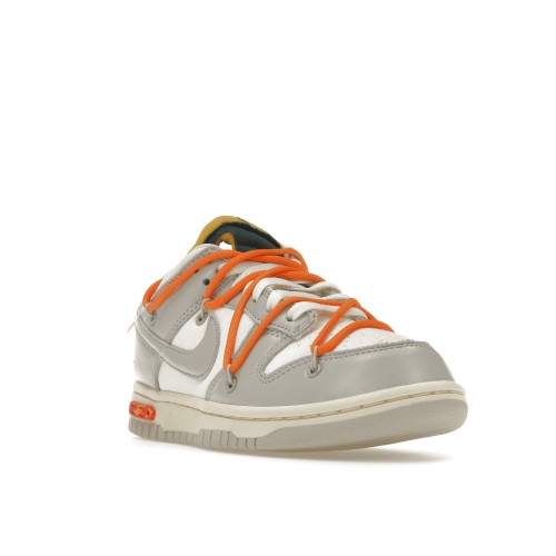 Кроссы Nike Dunk Low Off-White Lot 44 - мужская сетка размеров