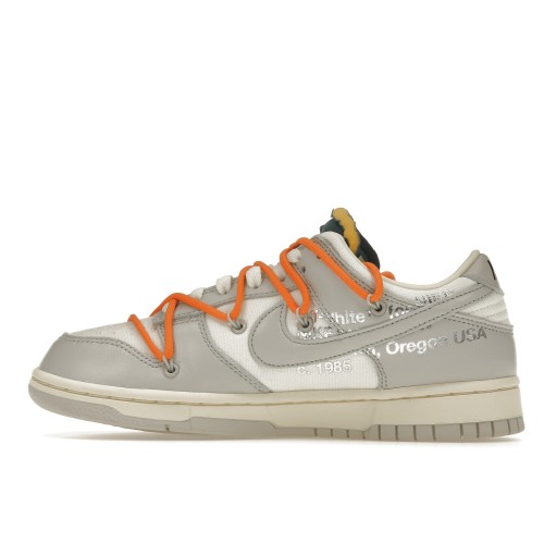 Кроссы Nike Dunk Low Off-White Lot 44 - мужская сетка размеров