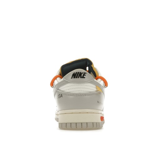 Кроссы Nike Dunk Low Off-White Lot 44 - мужская сетка размеров