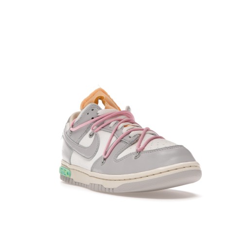 Кроссы Nike Dunk Low Off-White Lot 9 - мужская сетка размеров