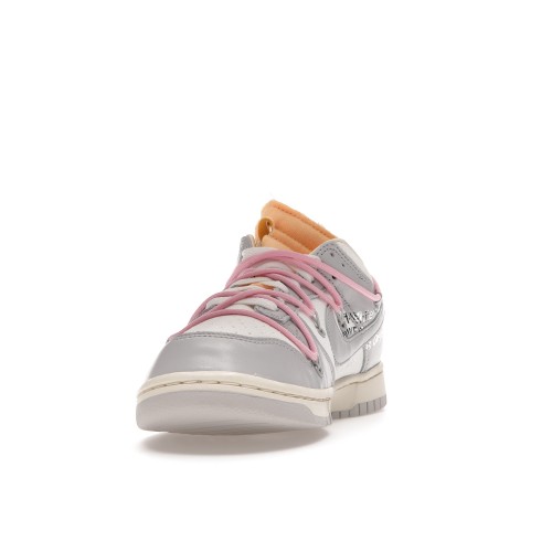 Кроссы Nike Dunk Low Off-White Lot 9 - мужская сетка размеров