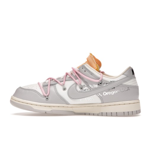 Кроссы Nike Dunk Low Off-White Lot 9 - мужская сетка размеров