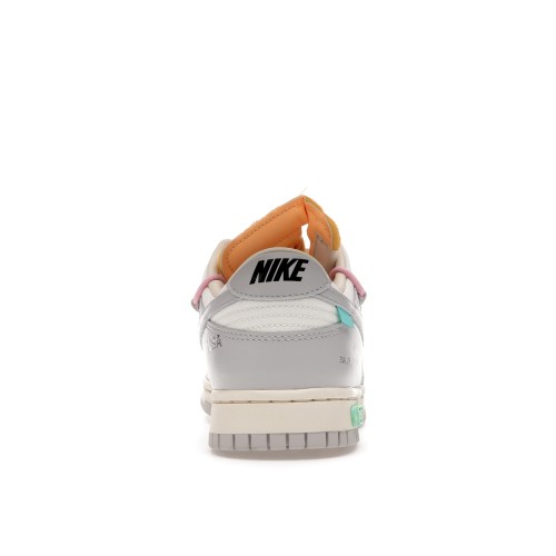 Кроссы Nike Dunk Low Off-White Lot 9 - мужская сетка размеров