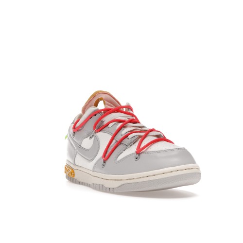 Кроссы Nike Dunk Low Off-White Lot 6 - мужская сетка размеров