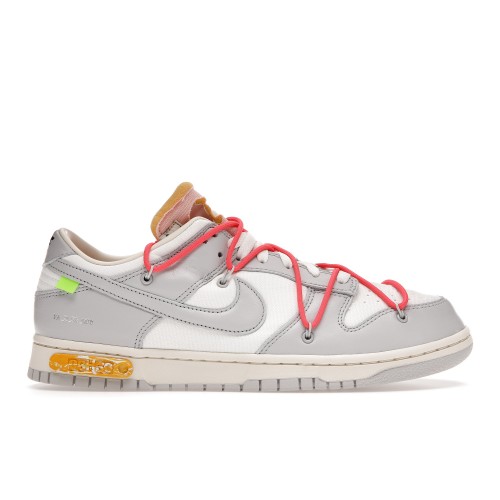 Кроссы Nike Dunk Low Off-White Lot 6 - мужская сетка размеров