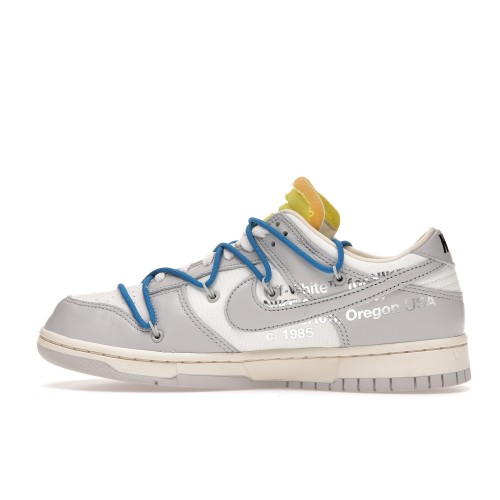 Кроссы Nike Dunk Low Off-White Lot 10 - мужская сетка размеров