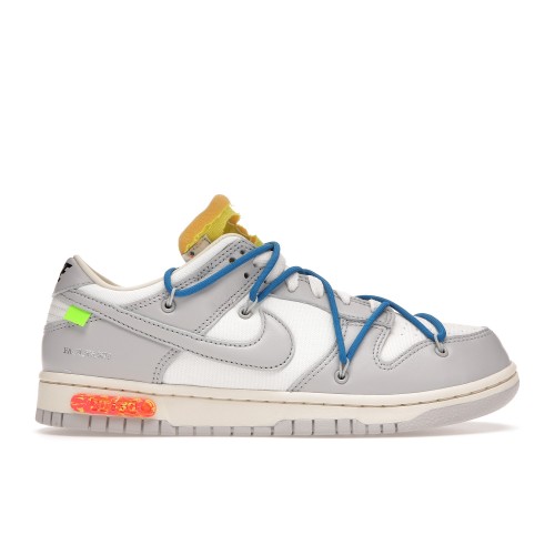 Кроссы Nike Dunk Low Off-White Lot 10 - мужская сетка размеров