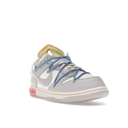 Кроссы Nike Dunk Low Off-White Lot 5 - мужская сетка размеров