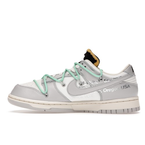 Кроссы Nike Dunk Low Off-White Lot 4 - мужская сетка размеров