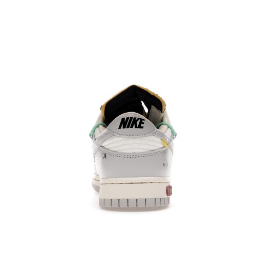 Кроссы Nike Dunk Low Off-White Lot 4 - мужская сетка размеров