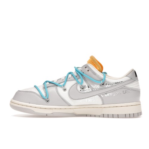 Кроссы Nike Dunk Low Off-White Lot 2 - мужская сетка размеров