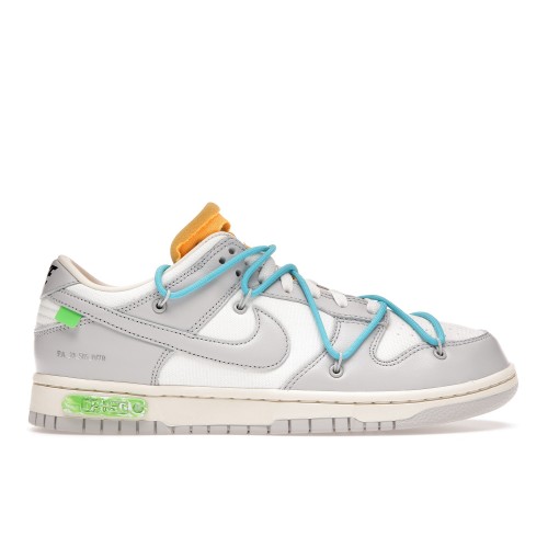 Кроссы Nike Dunk Low Off-White Lot 2 - мужская сетка размеров