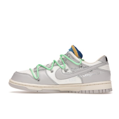 Кроссы Nike Dunk Low Off-White Lot 26 - мужская сетка размеров