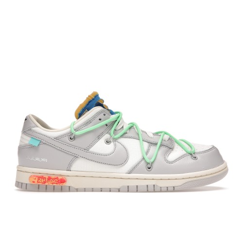 Кроссы Nike Dunk Low Off-White Lot 26 - мужская сетка размеров
