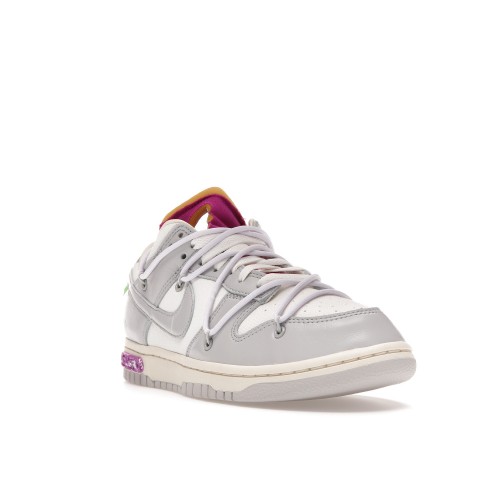 Кроссы Nike Dunk Low Off-White Lot 3 - мужская сетка размеров
