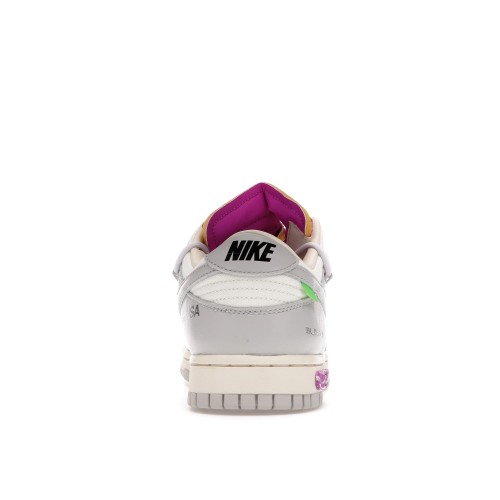 Кроссы Nike Dunk Low Off-White Lot 3 - мужская сетка размеров