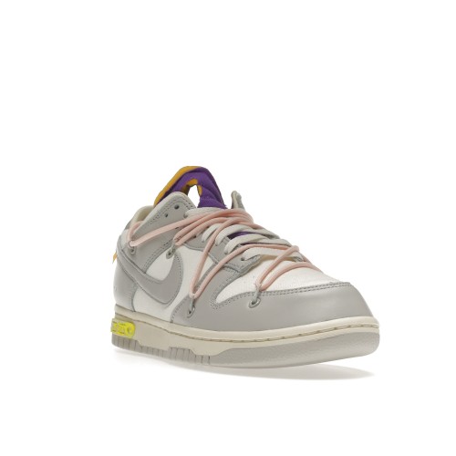 Кроссы Nike Dunk Low Off-White Lot 24 - мужская сетка размеров