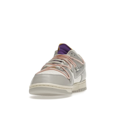 Кроссы Nike Dunk Low Off-White Lot 24 - мужская сетка размеров