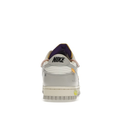 Кроссы Nike Dunk Low Off-White Lot 24 - мужская сетка размеров