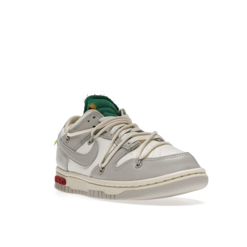 Кроссы Nike Dunk Low Off-White Lot 25 - мужская сетка размеров
