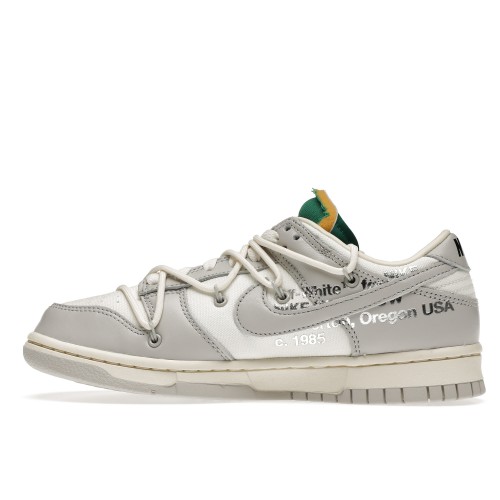 Кроссы Nike Dunk Low Off-White Lot 25 - мужская сетка размеров