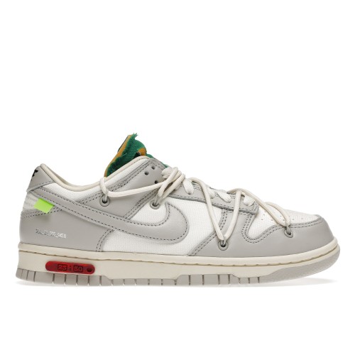 Кроссы Nike Dunk Low Off-White Lot 25 - мужская сетка размеров