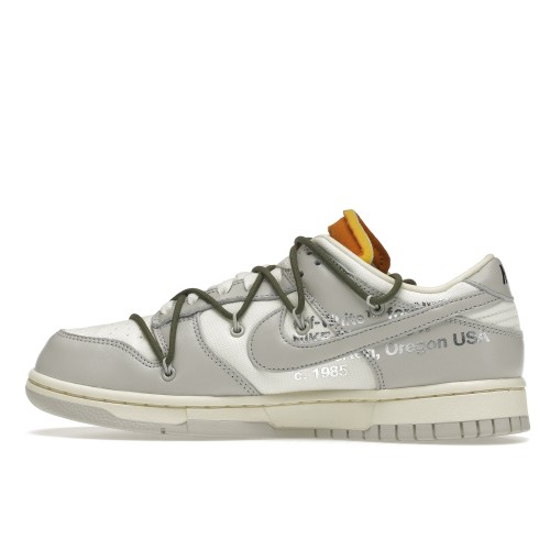 Кроссы Nike Dunk Low Off-White Lot 22 - мужская сетка размеров