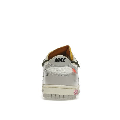 Кроссы Nike Dunk Low Off-White Lot 22 - мужская сетка размеров