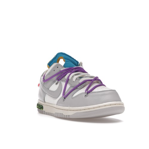 Кроссы Nike Dunk Low Off-White Lot 47 - мужская сетка размеров