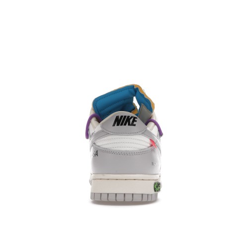 Кроссы Nike Dunk Low Off-White Lot 47 - мужская сетка размеров