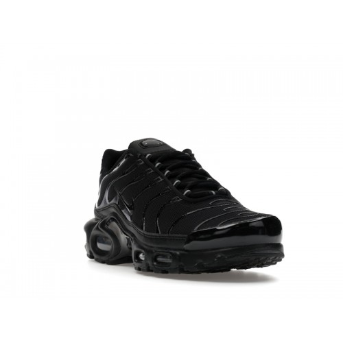 Nike Wmns Air Max Plus Triple Black - женская сетка размеров