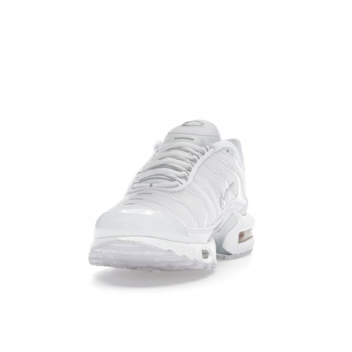 Nike Wmns Air Max Plus Triple White - женская сетка размеров