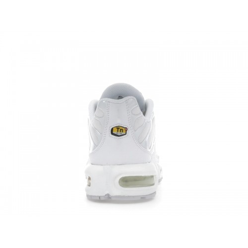 Nike Wmns Air Max Plus Triple White - женская сетка размеров