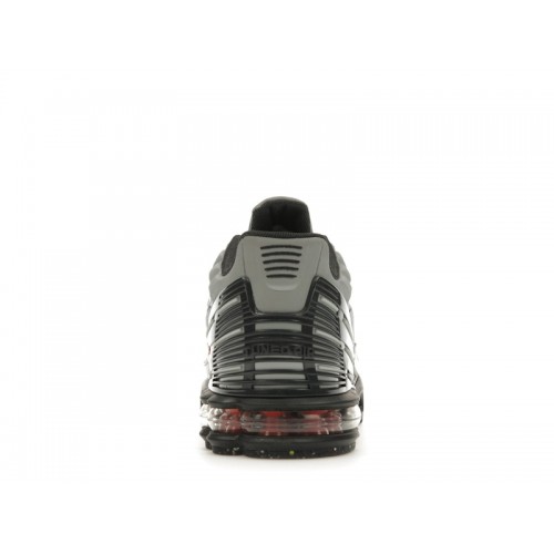 Кроссы Nike Air Max Plus 3 Light Smoke Grey Metallic Silver - мужская сетка размеров