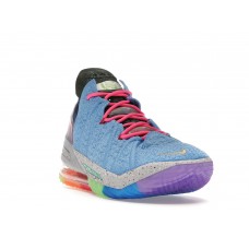 Кроссовки Nike LeBron 18 Best of 1-9 Light Blue