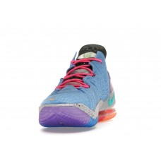 Кроссовки Nike LeBron 18 Best of 1-9 Light Blue