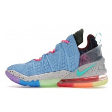 Кроссовки Nike LeBron 18 Best of 1-9 Light Blue