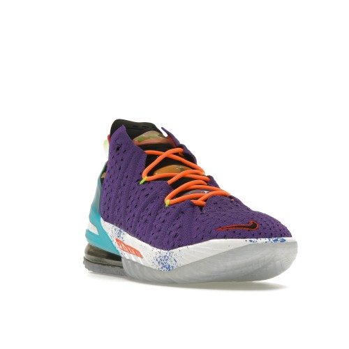 Кроссы Nike LeBron 18 Best 10–18 Psychic Purple - мужская сетка размеров