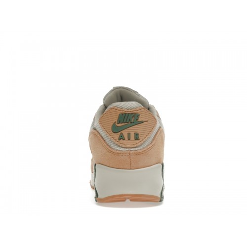 Nike Air Max 90 Premium Light Bone Dutch Green - мужская сетка размеров
