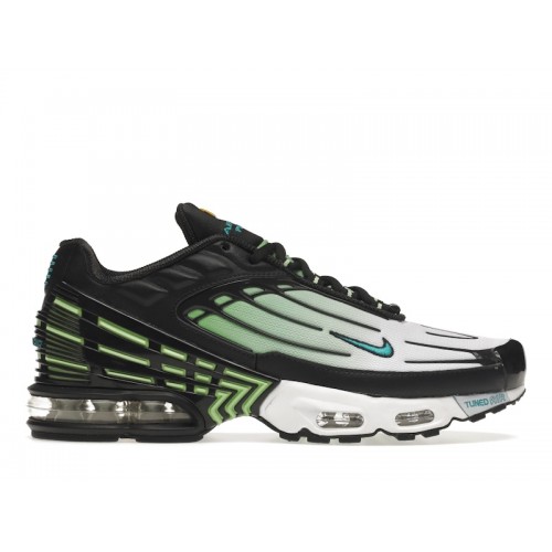 Кроссы Nike Air Max Plus 3 Ghost Green - мужская сетка размеров