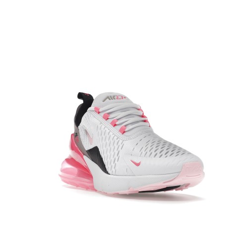 Кроссы Nike Air Max 270 White Arctic Punch (W) - женская сетка размеров